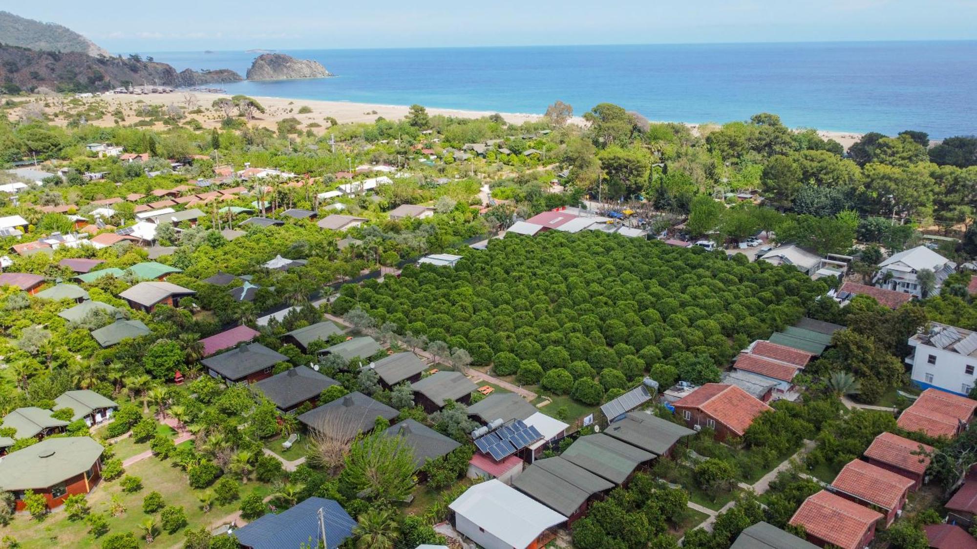 Cirali Zakkum Bungalow Bagian luar foto